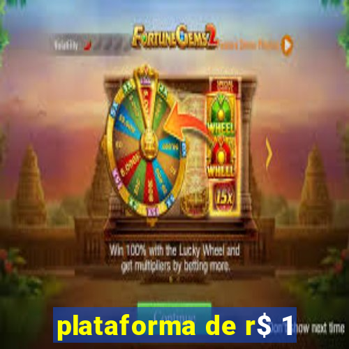 plataforma de r$ 1